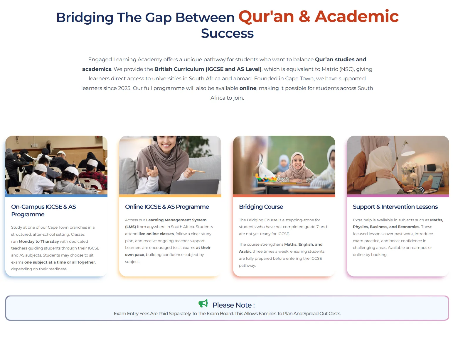 Engaged Learning Academy - Online Schooling Platform in Western Cape