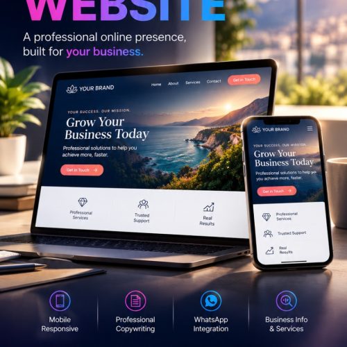 OPS Special Launch – 1 Page Website